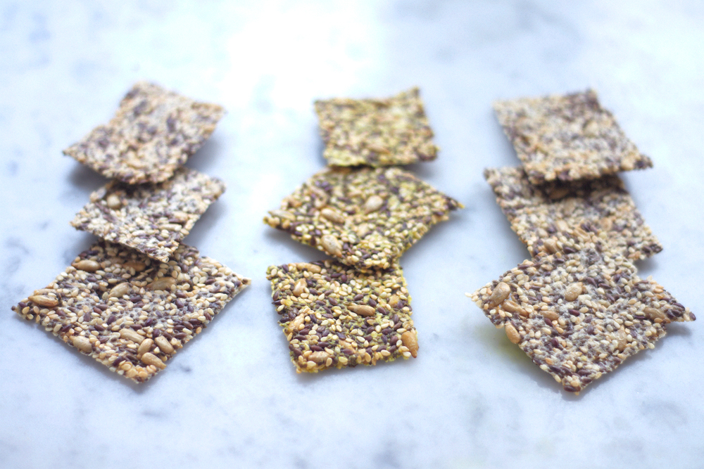 CRACKERS DE SEMILLAS ( sal marina )