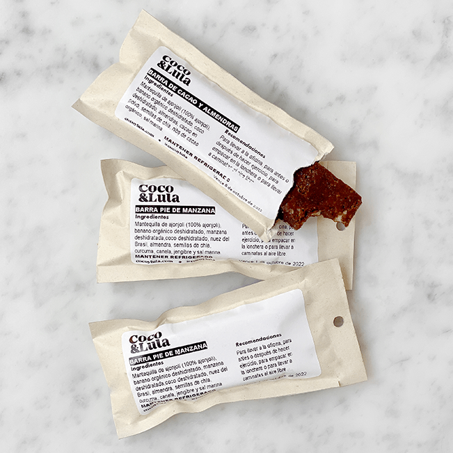 BARRA ENERGETICA DE CACAO Y ALMENDRAS
