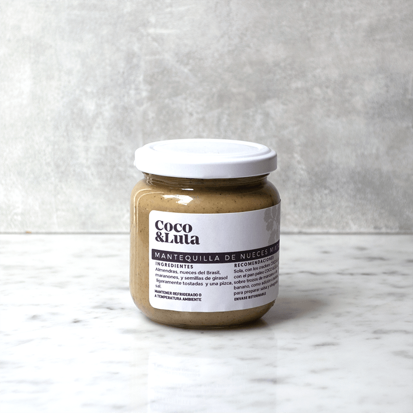 MANTEQUILLA DE NUECES Y SEMILLAS MIXTA
