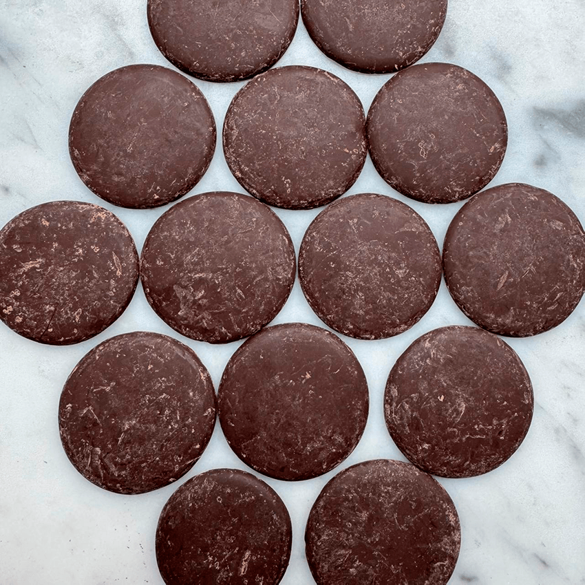 Chocolate al 70% endulzado con azúcar de coco